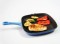 Cast Iron Skillet Pan with 7 Indents (65mm) - Perfect for Eggs and Blini Pancakes[1]