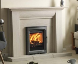 4 Sided GREY Trim to Fit : Pure Vision Metallic PV5i Inset Stove