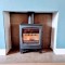 Charlton & Jenrick Go Eco Excel Modern Door 5Kw Multi Fuel Stove