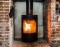 Hwam 3110C 4.5kw nominal Wood Burning Stove - Oval