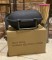 Std Size Cast Iron Baked Potato Cooker (Holds 2 Potatoes) - Wire Lift Handle
