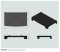 Low Stand (grey) for Purevision PV5W Slimline 5kw Multi Fuel Stove