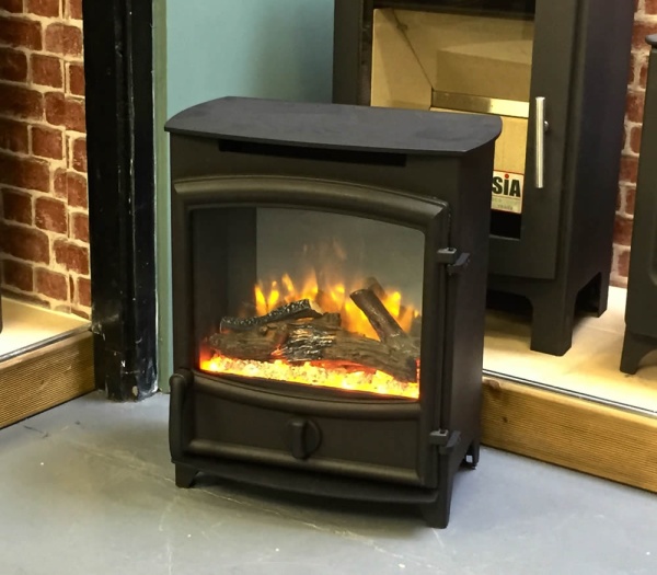 Charlton & Jenrick Fireline FX ELECTRIC Log / Wood Flame Effect Stove