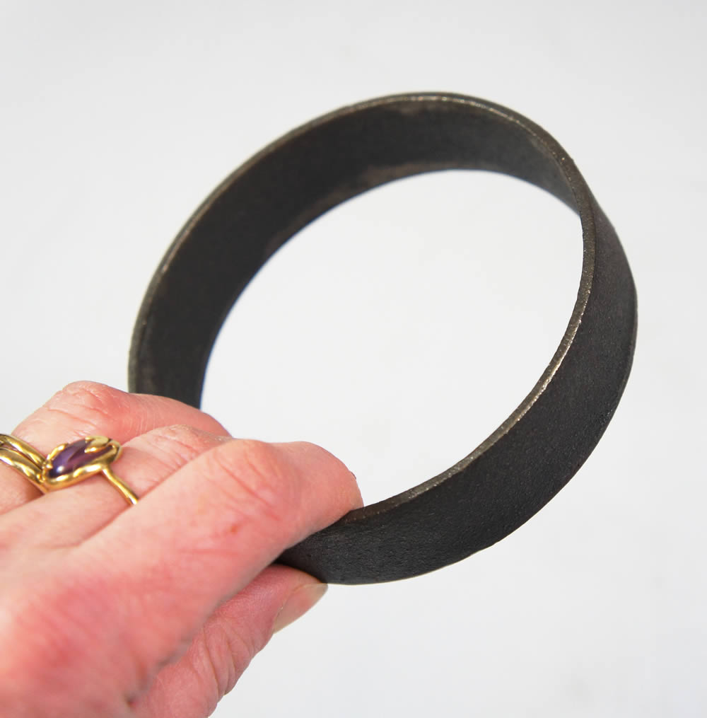 Pair of Hellfire Cast Iron Cooking Rings 100mm x 25mm NaturalHeating