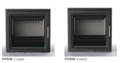 4 Sided Trim to Fit : Pure Vision Metallic PV5iW Wide Inset Stove