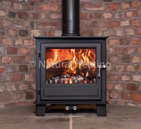 Clock Blithfield 8kw Wood Burning & Multi Fuel Stove