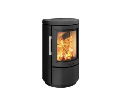 Hwam 2620C 4.5kw nominal Wood Burning Stove - Flat Backed Cylinder