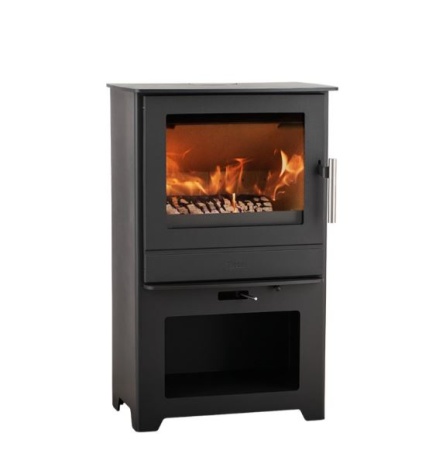 Heta Inspire 45 HIGH Multi Fuel Stove - 4.9kw (2.5 > 7kw output) Eco 2022 Ready