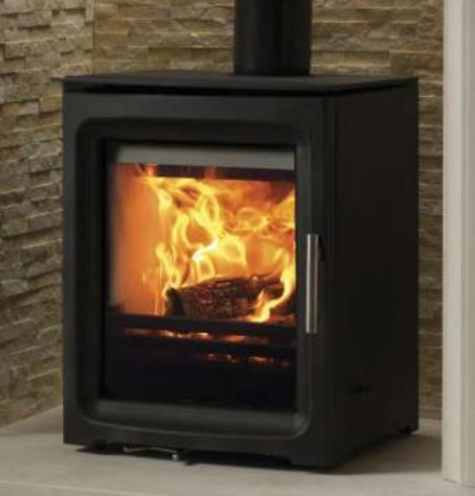Charlton & Jenrick PureVision PV5 (Black) Multi fuel Stove