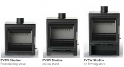 Low Stand (grey) for Purevision PV5W 5kw Multi Fuel Stove