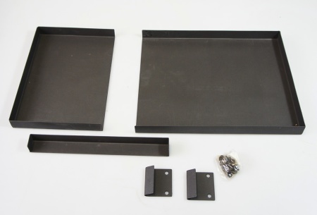 Universal Ash Pan For Stoves And Fire Baskets - Large (Adjustable 250mm x 300 > 440mm)