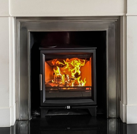 Fireline Woodtec 5 Wide DEEP - 5kw nom (4.1 > 7kw) Wood Burning Stove