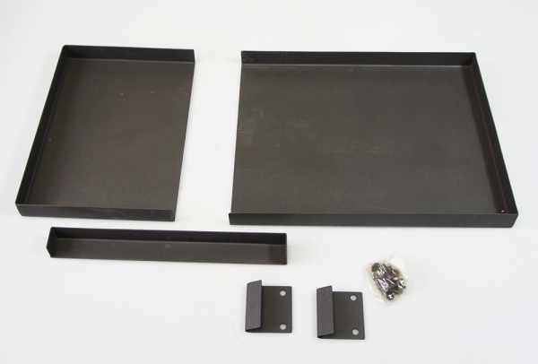 Universal Ash Pan For Stoves And Fire Baskets - Large (Adjustable 250mm x 300 > 440mm)