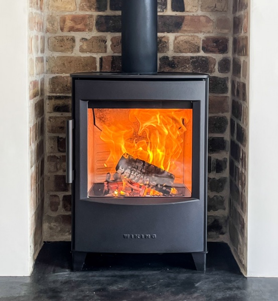 Wiking Mini 2 - 4.5kw Wood Burning Stove (LOW LEGS)