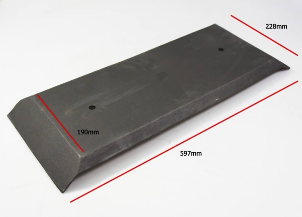 Replacement Baffle Plate - Fits Windsor Double Sided Cast Iron Stove ST244CDV