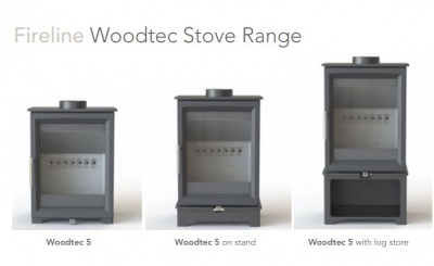 236mm Log Store for Woodtec 5kw Stove